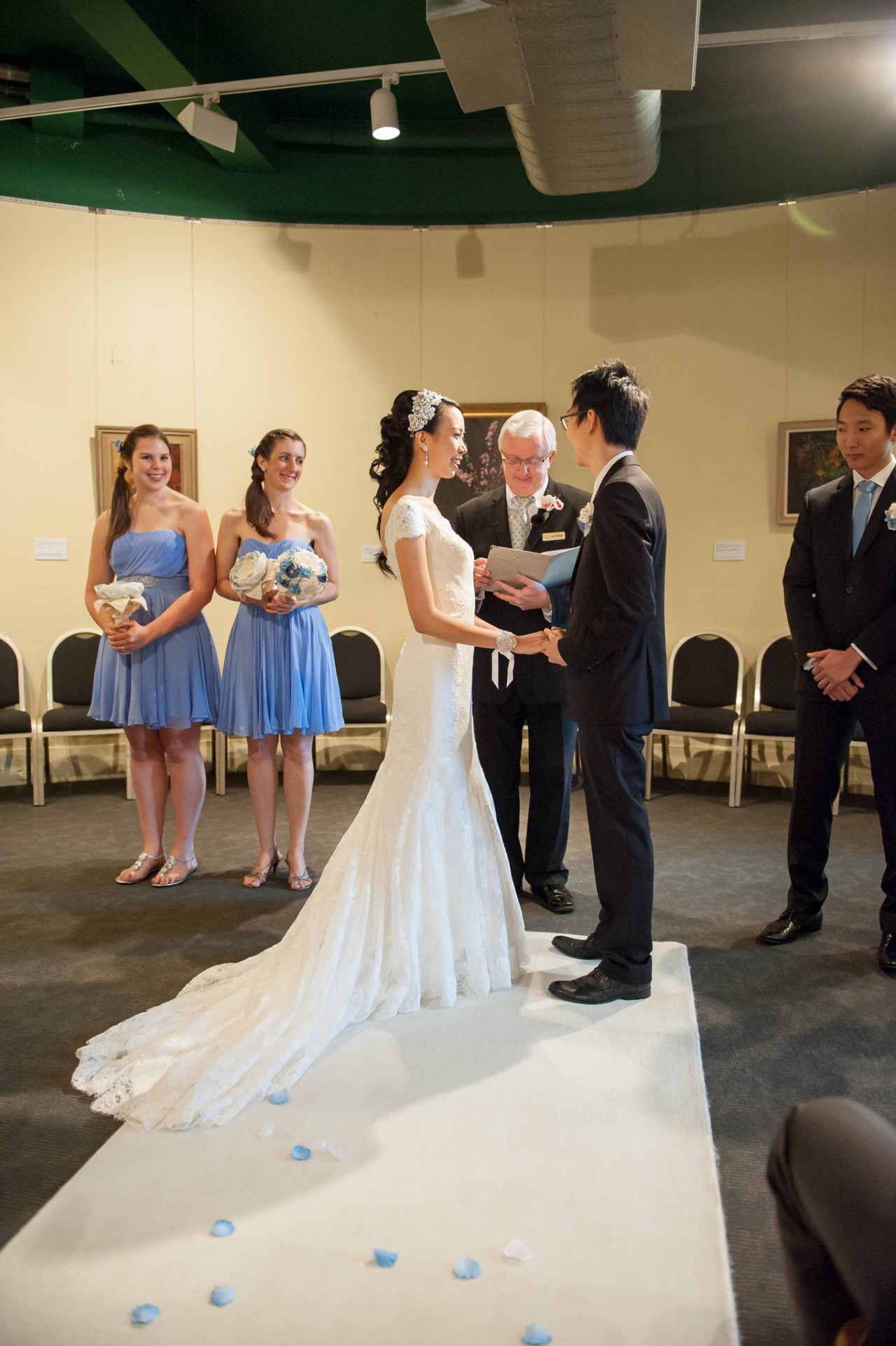 Tish and Jun's Wedding Ceremony at Brisbane Customs House