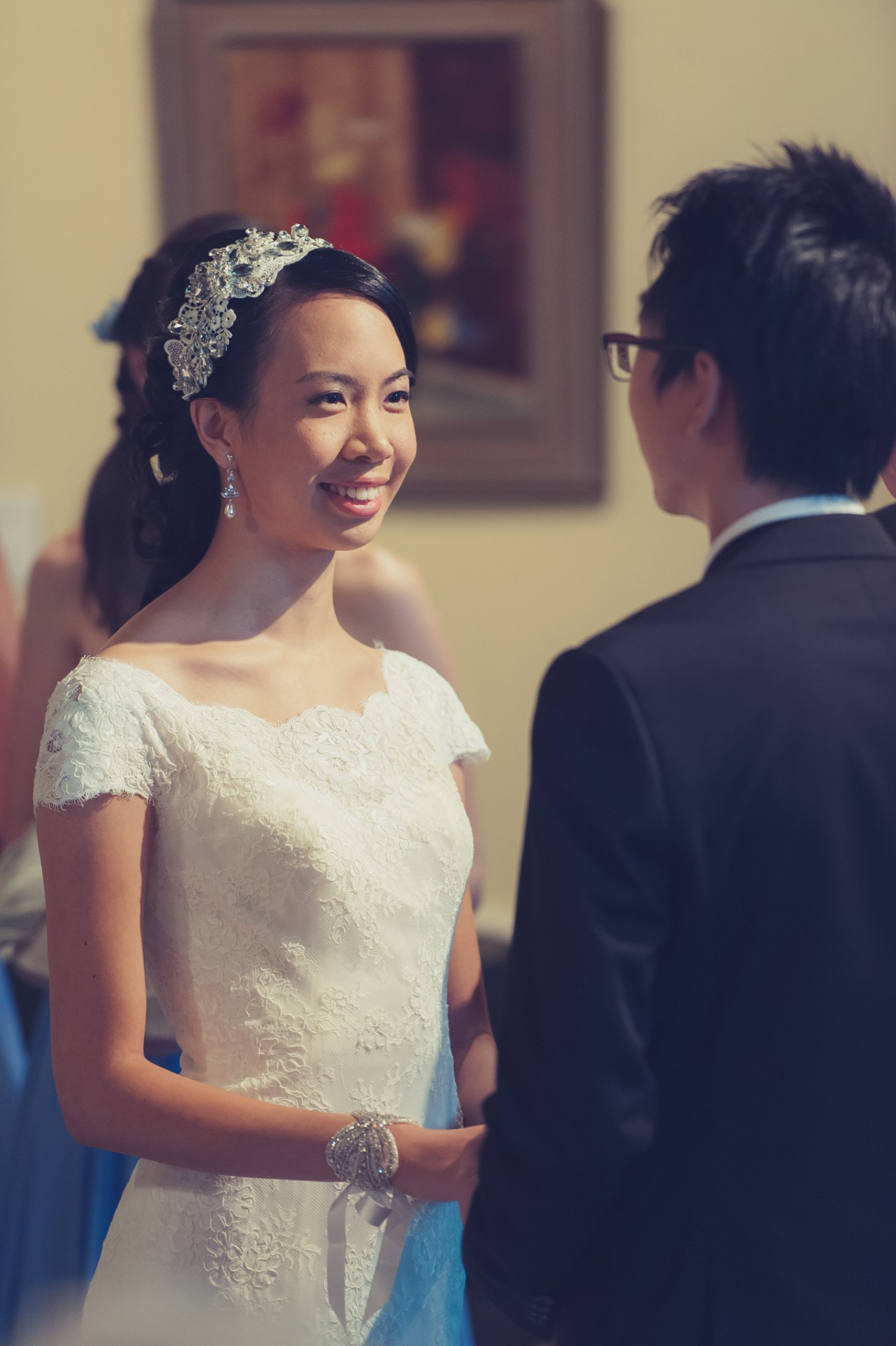 Wedding readings as Tish looks at Jun
